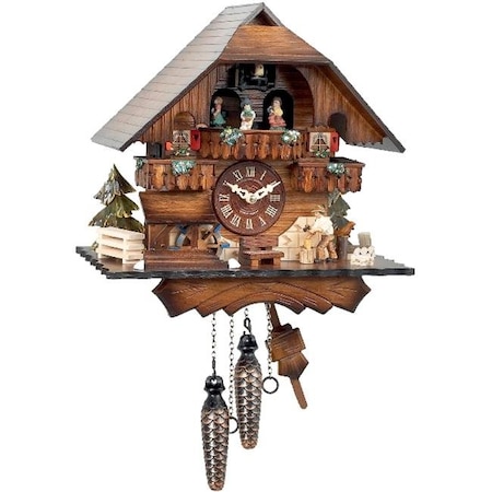 Alexander Taron Alexander Taron 470QMT Engstler Battery-operated Cuckoo Clock - Full Size 470QMT